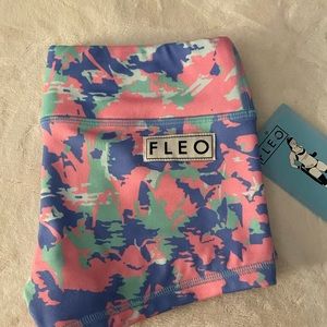 FLEO NWT Baja Mint Size S Booty Shorts